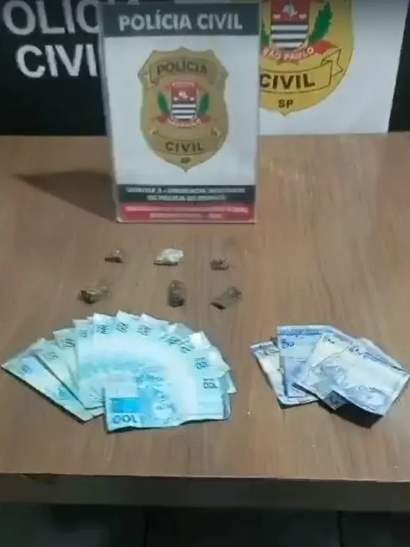 Operação da DISE em Franca apreende drogas e prende suspeito por tráfico
