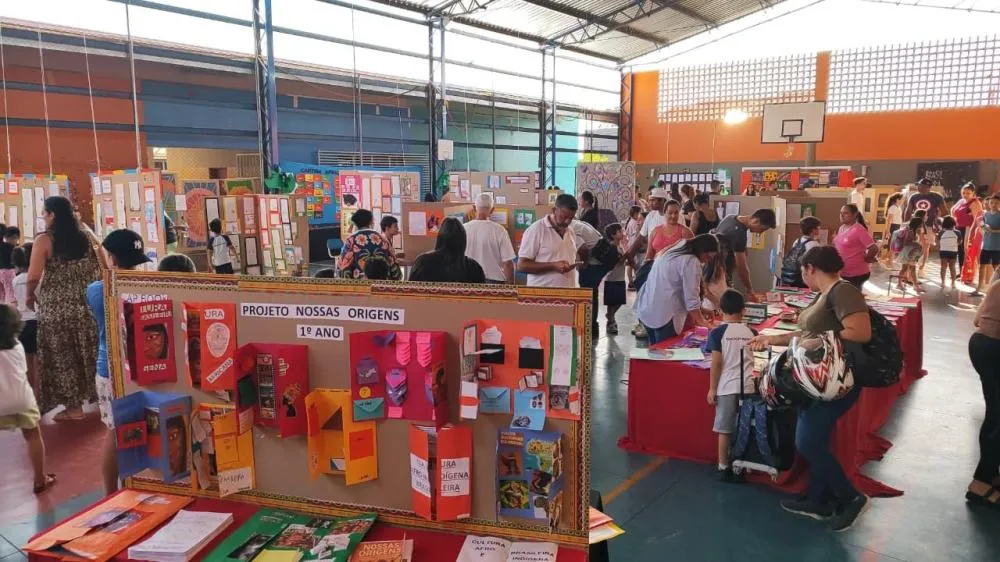 EMEB ‘Christiane Dezuani’ promove mostra sobre culturas afro-brasileira e indígena em Franca