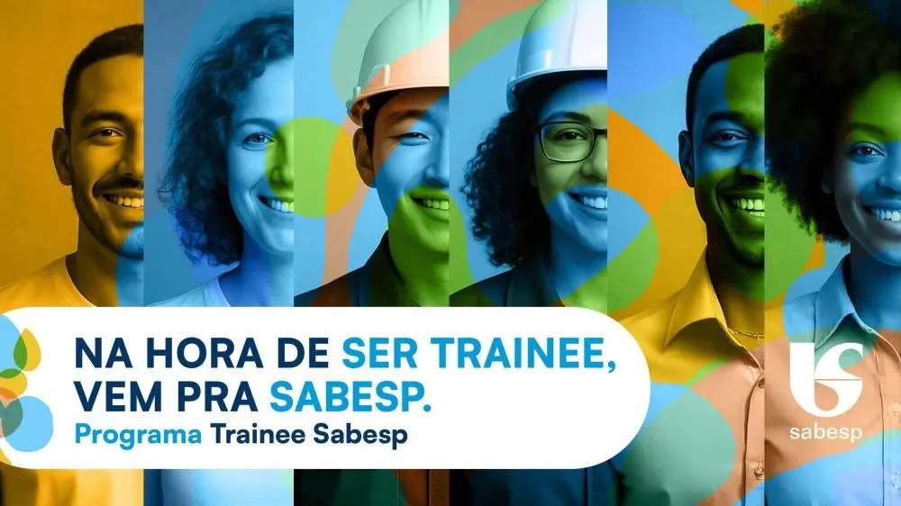 Inscrições para o Programa de Trainee da Sabesp terminam segunda-feira