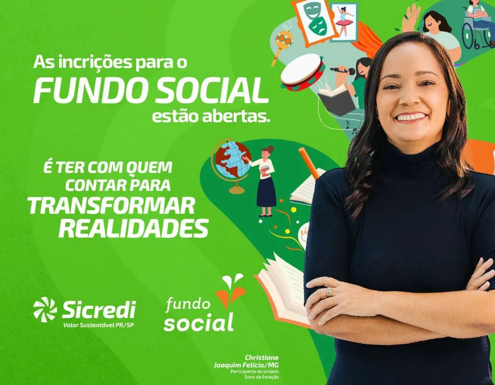 Sicredi Valor Sustentável abre as inscrições para o Fundo Social