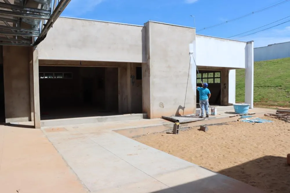 Creche do Piratininga em fase de acabamento: nova unidade vai atender mais de 200 crianças