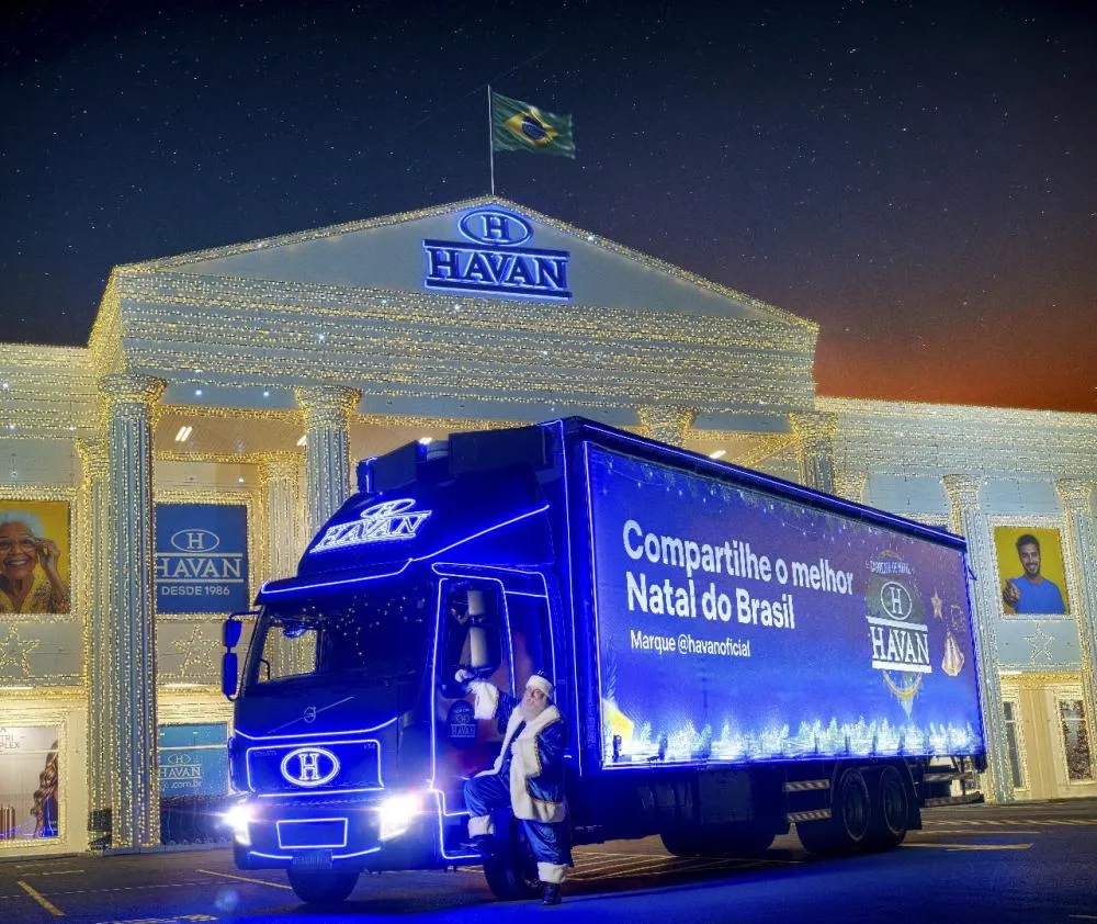 Carreata de Natal Havan abre programação em Franca com Papai Noel e desfile iluminado nesta sexta