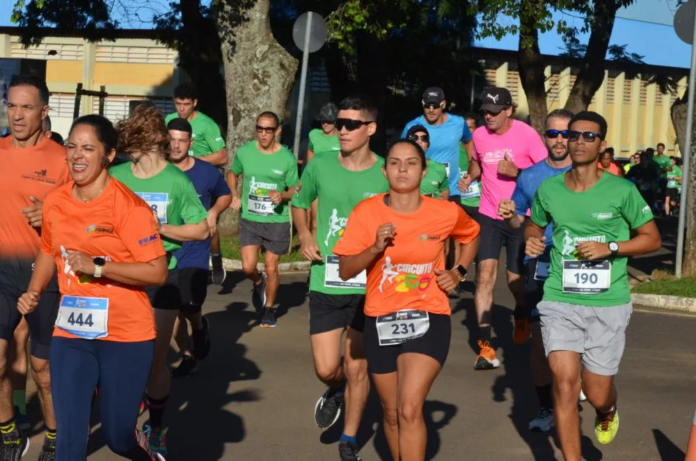 Kits da 6ª Franca Run serão entregues na sexta e sábado; prova reúne 800 corredores no domingo