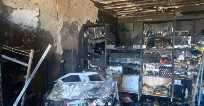 Incêndio destrói Padaria Trigo de Ouro e mobiliza comunidade
