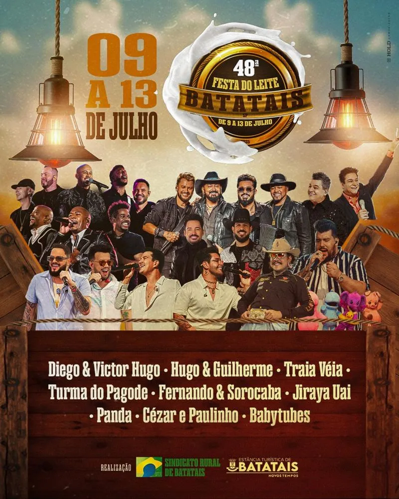 Prefeitura e Sindicato Rural lançam a programação da 48ª Festa do Leite de Batatais