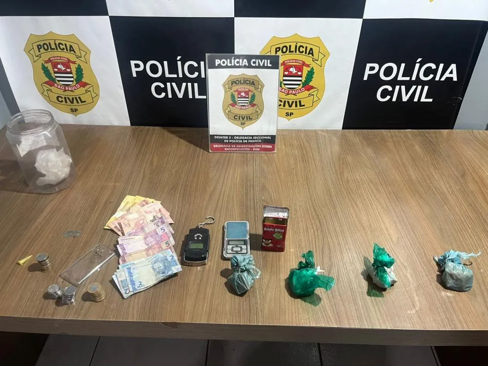 Polícia Desarticula Ponto de Tráfico em Ocupação Ilegal em Franca