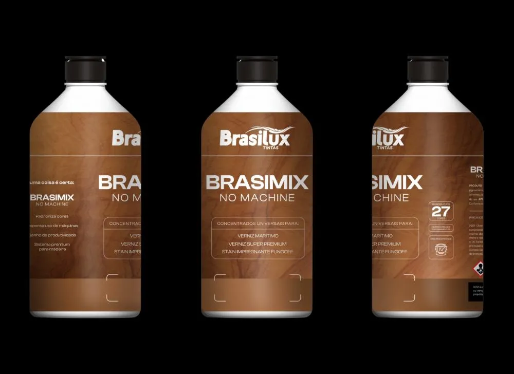  Brasilux lança sistema tintométrico NO Machine (sem utilização de máquina) e Verniz Spray para móveis e madeiras na Haus Decor 2026