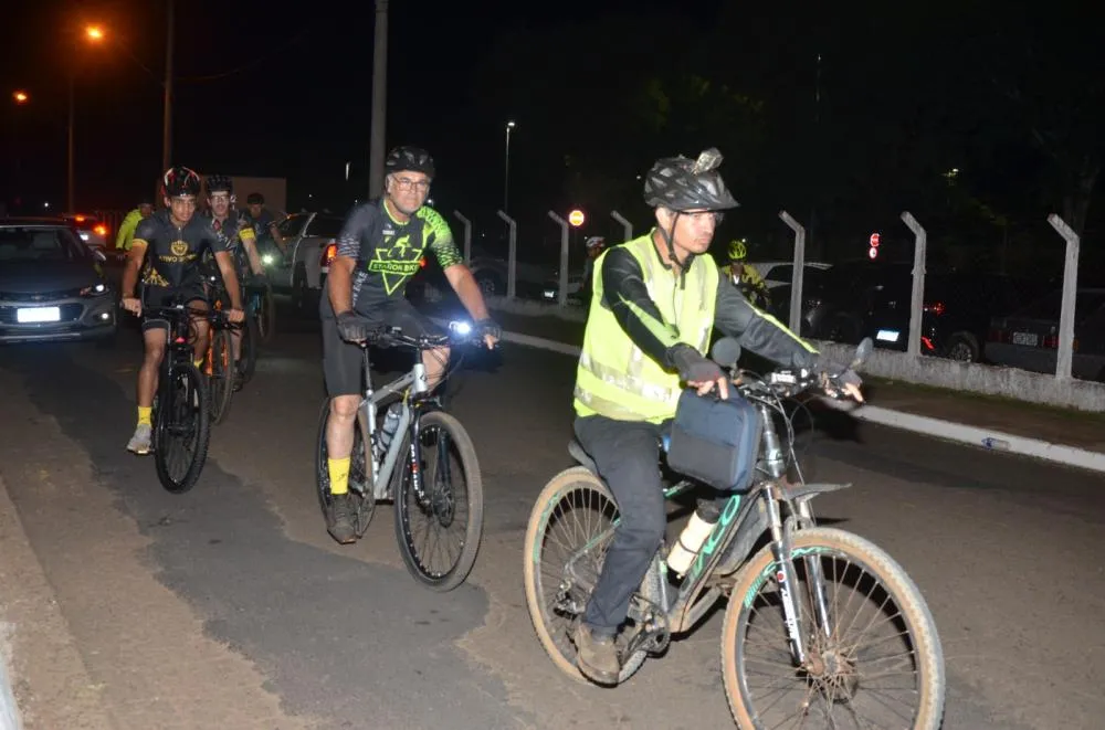 Passeio ciclístico noturno segue até Cristais Paulista e terá saída do Parque Fernando Costa