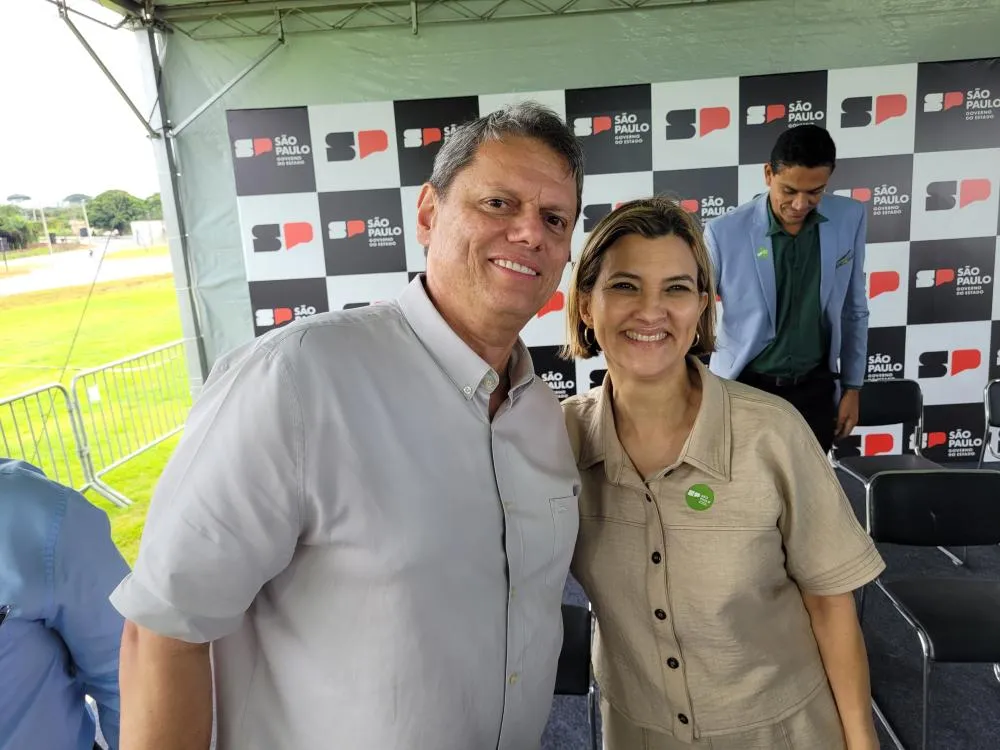 Governador Tarcísio de Freitas: “A Graciela é a embaixadora de Franca e região na Assembleia”