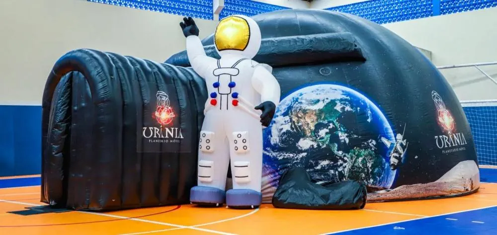 Planetário móvel leva o universo ao Franca Shopping em experiência imersiva inédita