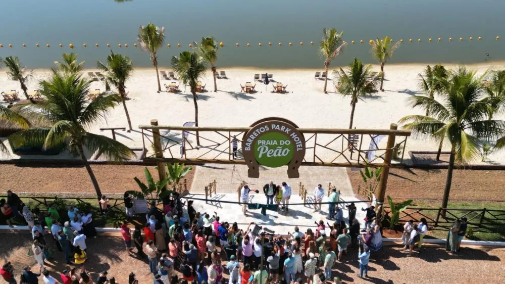 Barretos inaugura Praia do Peão e anuncia R$ 12 milhões em nova fase do turismo ecológico