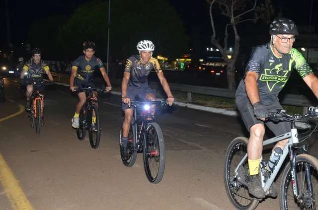 Passeio Ciclístico Noturno acontece nesta quinta-feira com saída do Poliesportivo