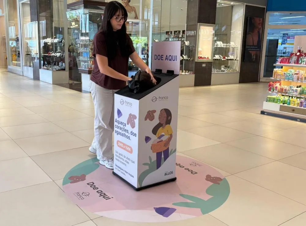  Franca Shopping inicia campanha de arrecadação de agasalhos