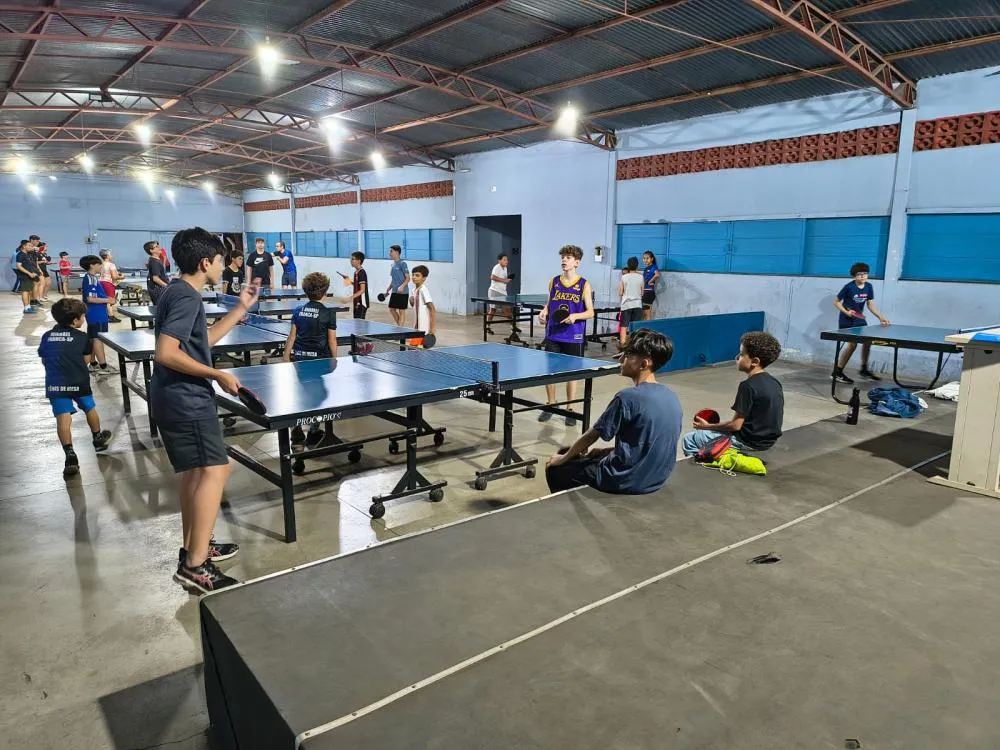 Festival de Tênis de Mesa reúne até 120 participantes neste sábado no Parque Caxambú, em Franca