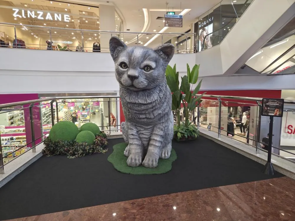 ShoppingSantaÚrsula reúne atração inspirada no universo dos pets durante as férias