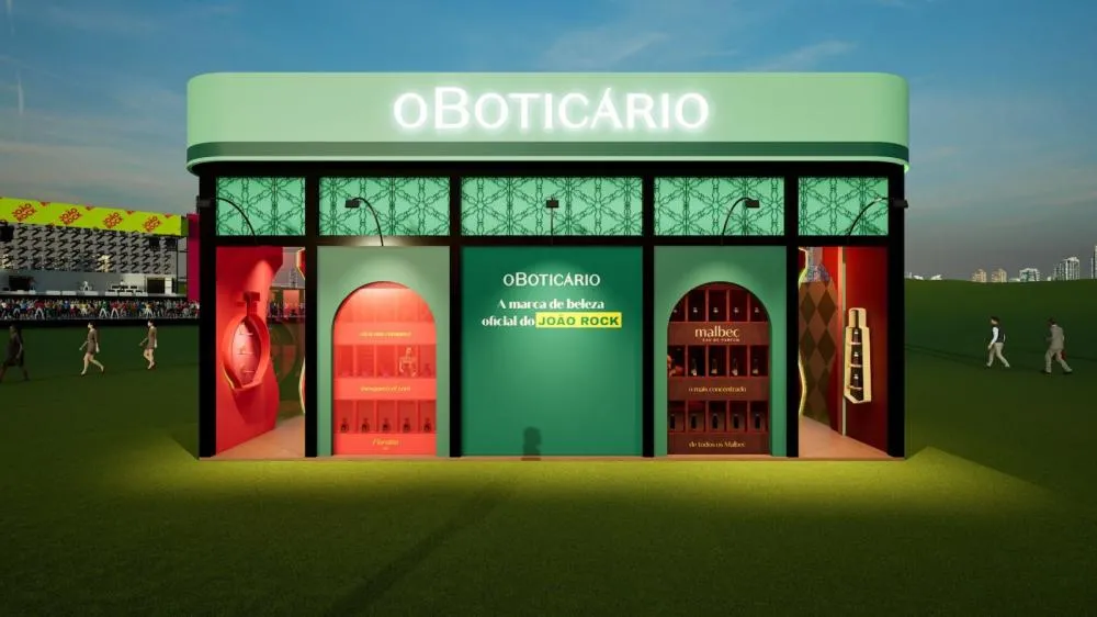 O Boticário, a marca de beleza preferida e mais amada do Estado de São Paulo*, promove experiência olfativa no João Rock