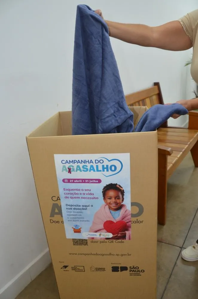 Campanha do Agasalho arrecada 9 mil peças e recebe doações até sexta-feira em Franca