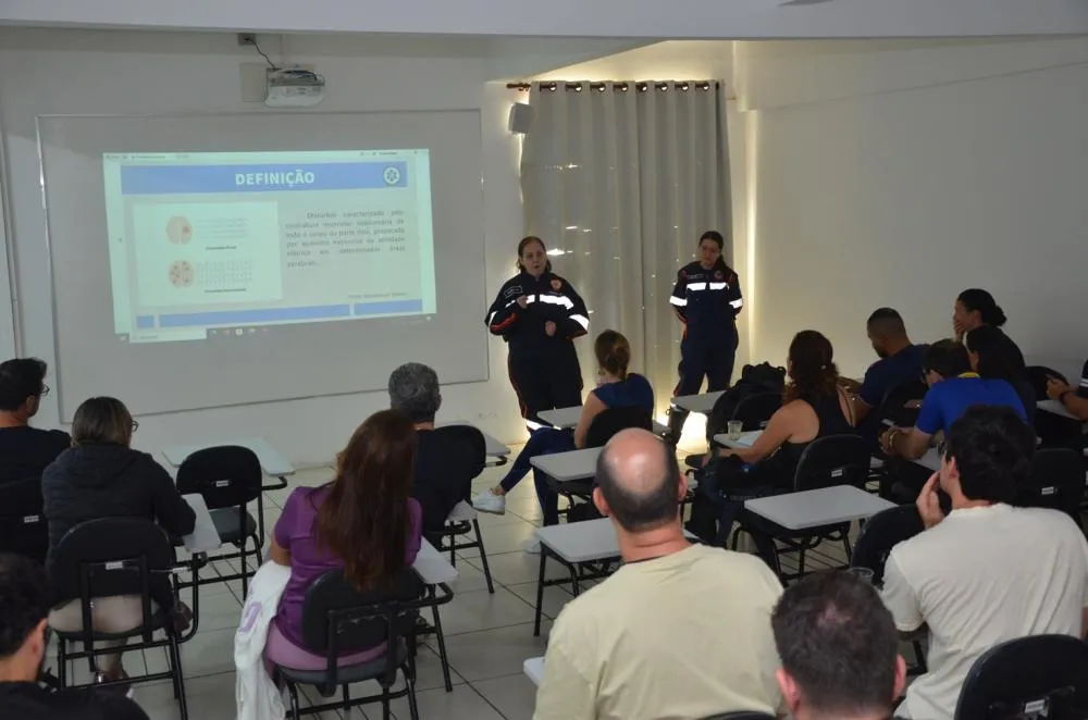SAMU capacita educadores físicos da Prefeitura para atendimento em situações de urgência em Franca