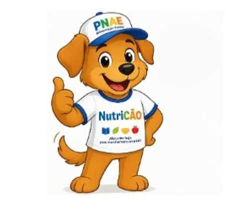 NutriCÃO é escolhido por estudantes como mascote da Educação Alimentar da rede municipal de Franca