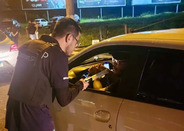 Contra combinação de álcool e direção, Detran-SP supera marca de 400 mil motoristas fiscalizados no estado ao longo de 2024
