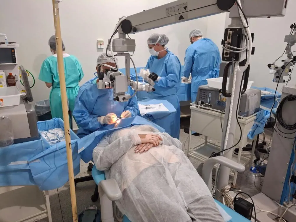 Franca inicia mutirão de cirurgias eletivas e beneficia pacientes com catarata